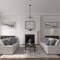 Ekena Millwork Claremont Ceiling Medallion (Fits Canopies up to 5 5/8"), 9"OD x 4 1/2"ID x 1/2"P, Gobi Desert CM09CLGDF - alternate 3